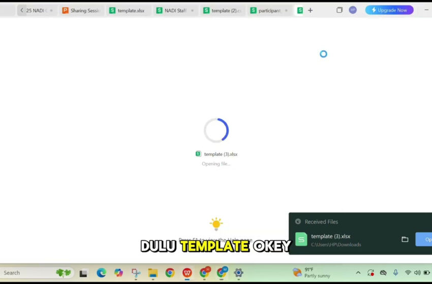  Tutorial Memuat Naik Data Wellbeing